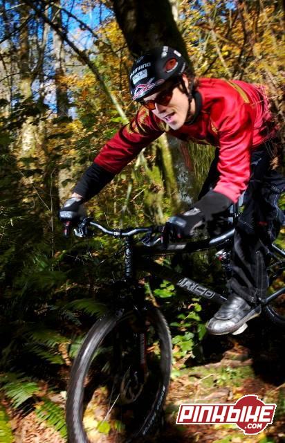 A slightly new path - Trials rider Ryan Leech, who has starred in a long list of mountain bike videos shot on the North Shore and beyond, is now hooked on offering school-aged kids a positive role model. Yorick Carroux photo