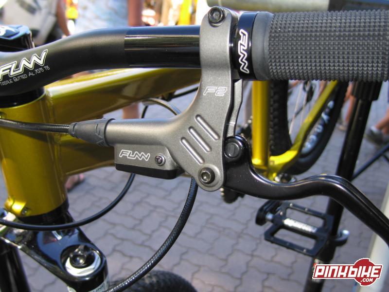 FUNNs line up keeps growing and it seems a hydraulic disk brake is in the works too.