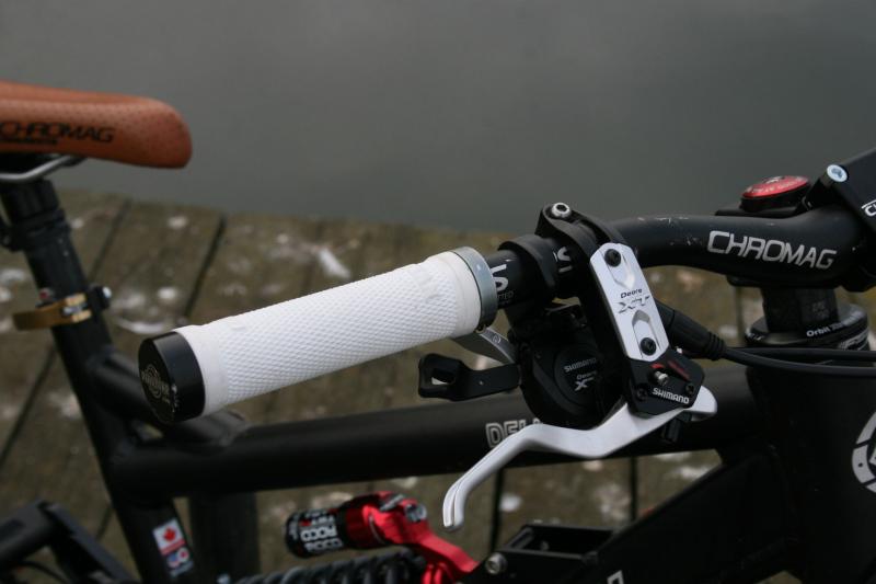 Note how white these grips were on the first day.  They are my favorites, but the white is not going to stay that way