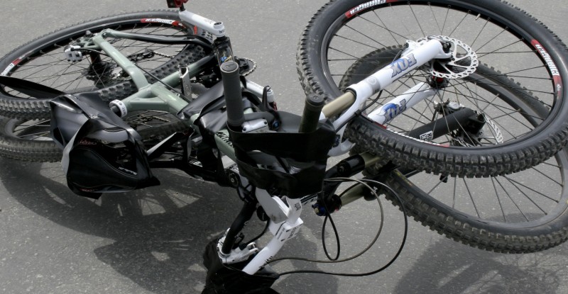 What happens when you ditch your bikes at booths