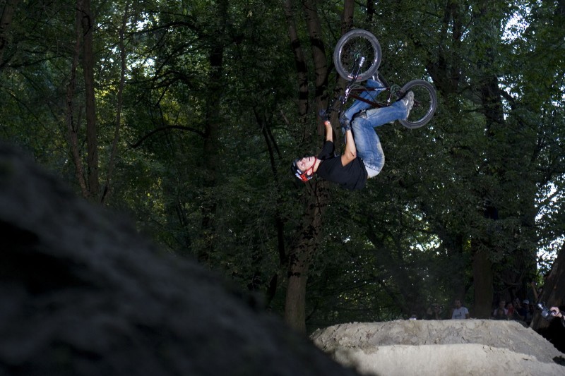Barrel roll (photo courtesy of Luka Travas)