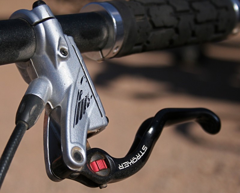 Stroker Ace master cylinder and longer lever blade