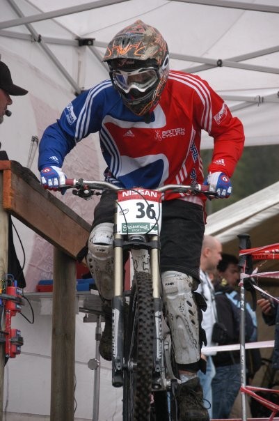 Jess represents her home country in 2008