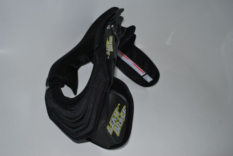 The Leatt Club is 324.99GBP and is constructed from Glass Reinforced Nylon in both its upper and lower sections and weighs 850grams. Full adjustment of the collar as standard.