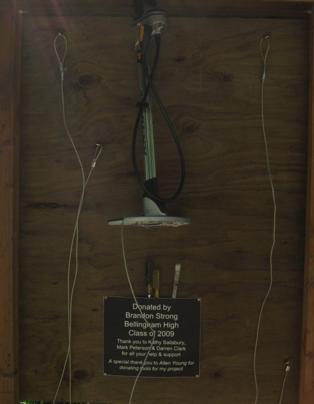 Built and donated by a high school student - super cool