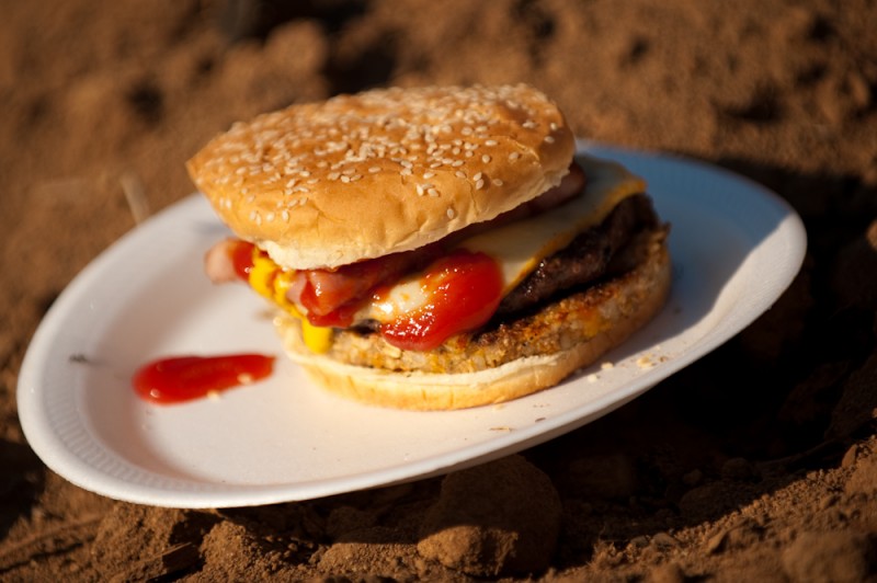 Veggie, Ham, Burger, mmmm!