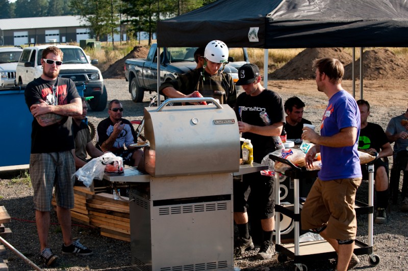Cam on BBQ detail