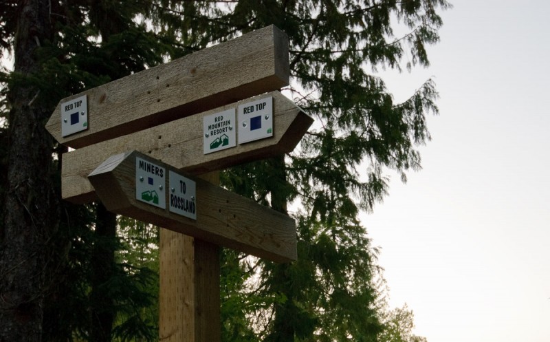 Legitimate trail networks such as those managed by the Kootenay Columbia Trails Society in Rossland, BC, may get high profile marketing thanks to the new Tourism Plan. Photo: Vince Boothe