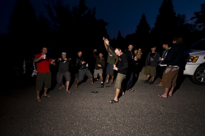 Happy crew