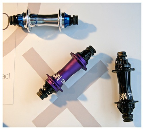 NS Rotary front hubs