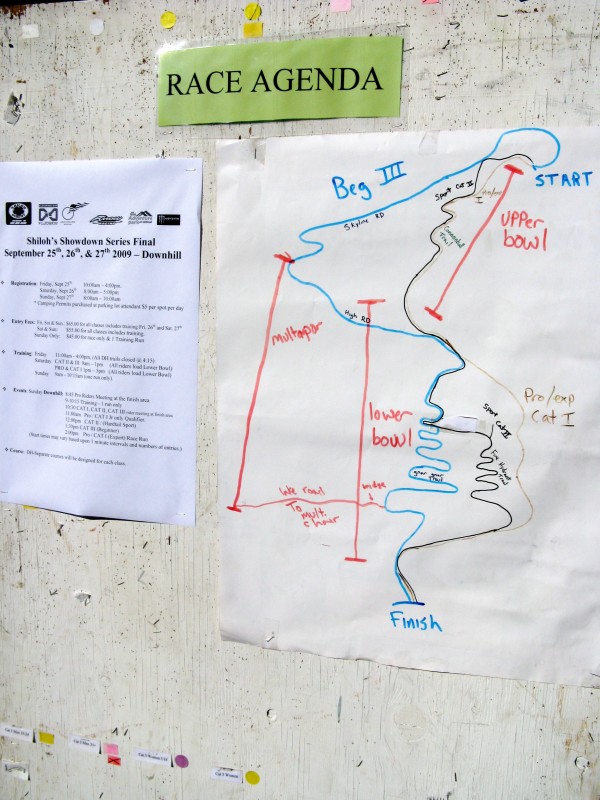 Race Agenda and Map