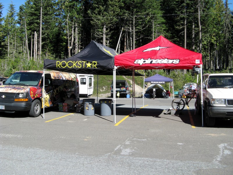 The coolest pit at the race!