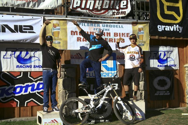 2009 FR Cup Pro Mens Overall Podium