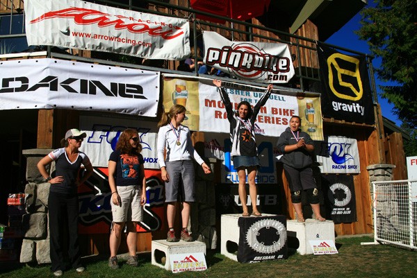 Sport Womens Race Podium