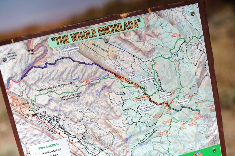 Our map for the day