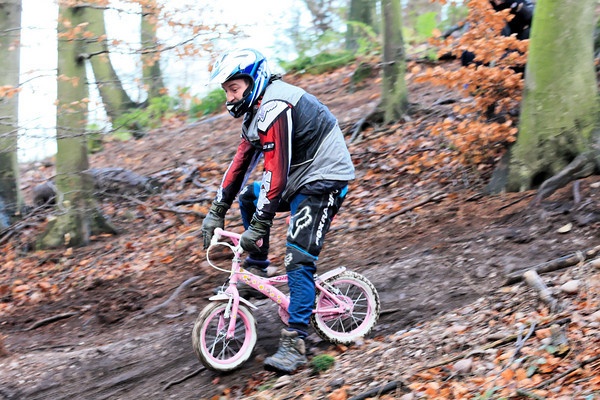 Serious riding!
