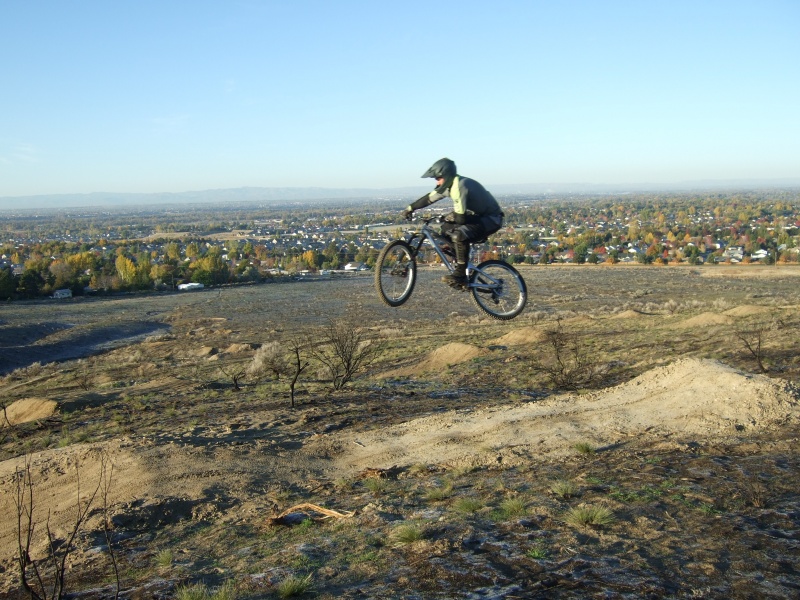 Stormin Mormon trail - 24 foot jump after first drop.