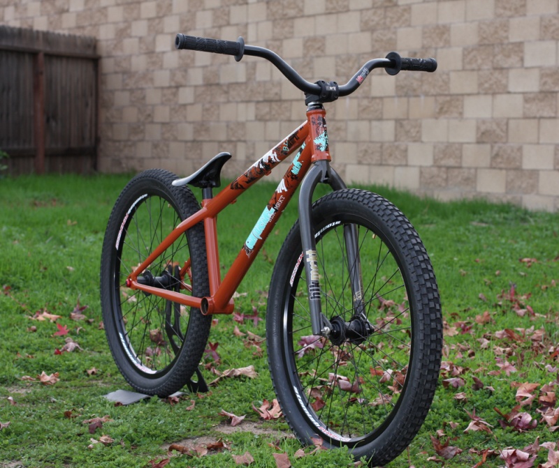Contraband with Tech 9 rigid fork.