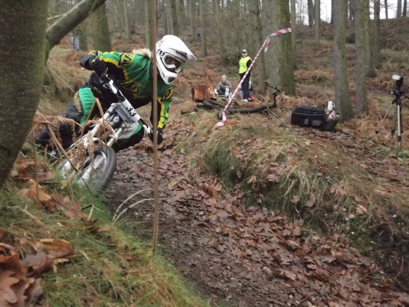 Harriet railing the berm