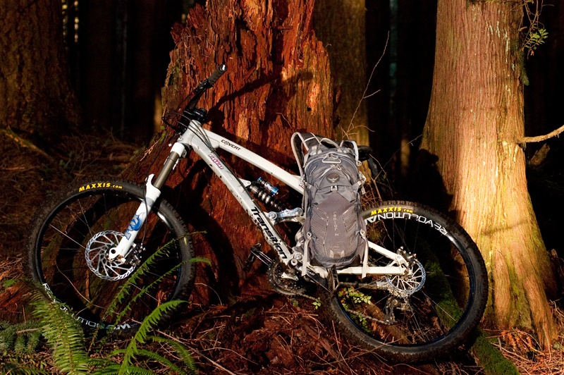 Pack plus AM bike