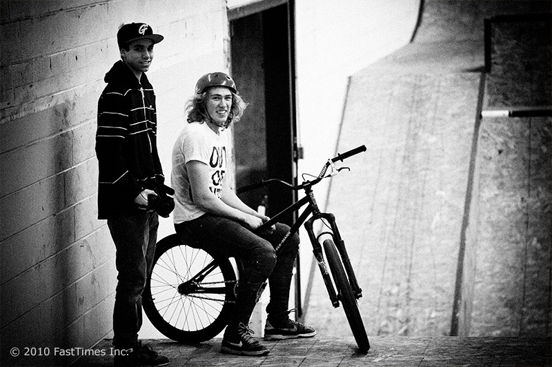 The filmer of all of Matt's sweet edits: Justin Browne - Marc Landry Photo