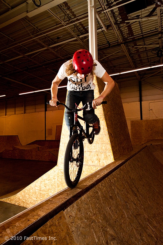 One of JoyRide's rules is that you must have at least one break. Why complain? Be creative! - Marc Landry Photo