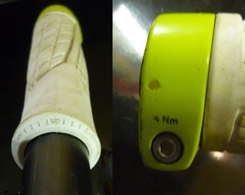 Embossing and torque spec
