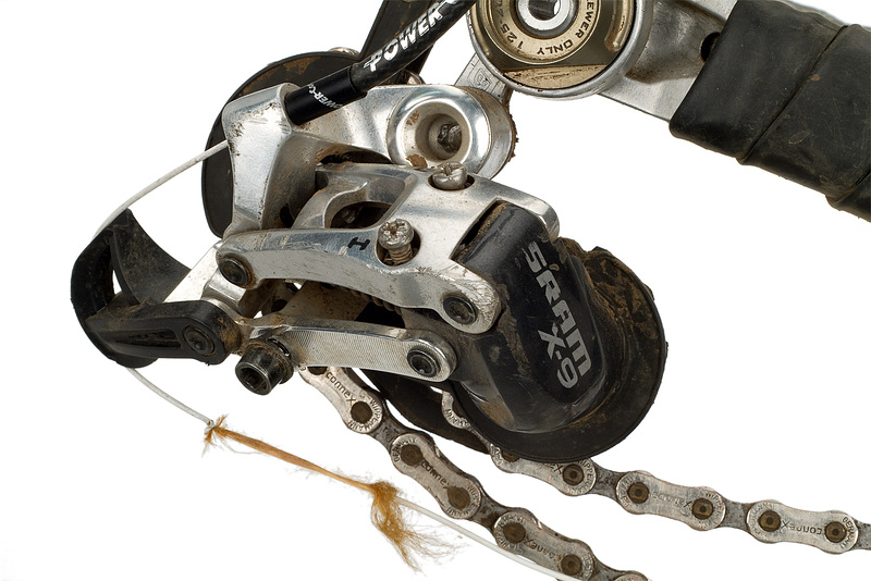 A damaged Powercordz due to wrong installation technique