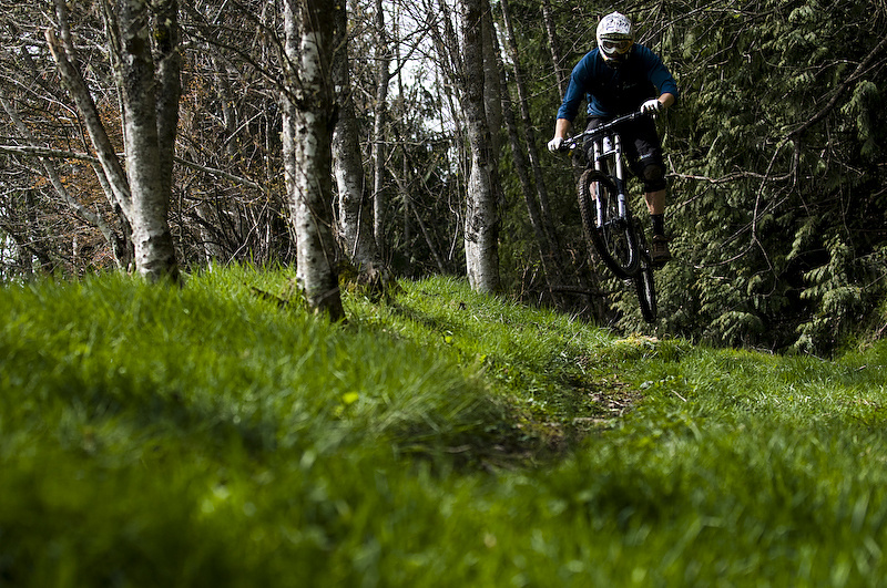 On any given weekend the scene at the base of Cypress is big bikes, big trucks, and big balls.