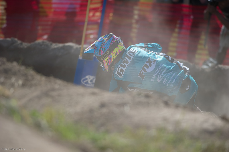 Aaron Gwin brought home second in a stacked field, nice work!