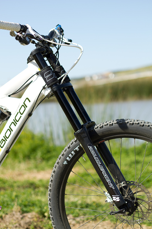 Bionicon Double Agent fork - Long travel setting