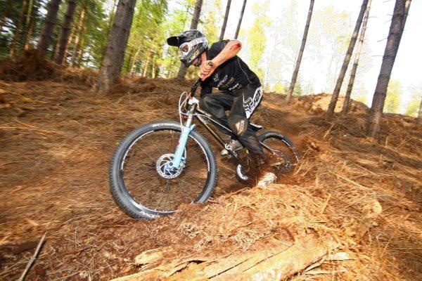 AJ pushing it hard and fast