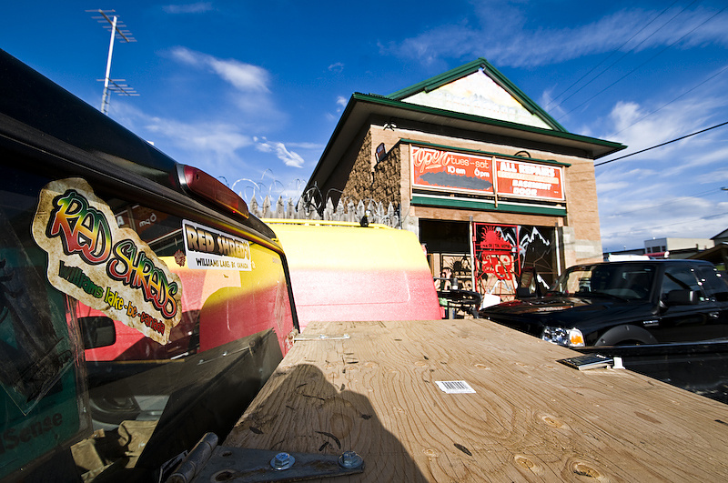 Red Shreds. A Williams Lake bike institution since before you were born.