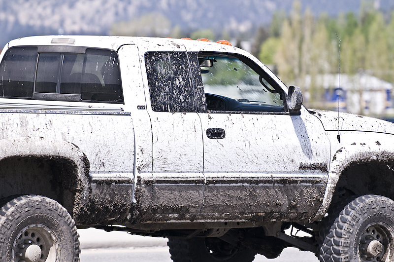 The 4x4'd truck. And yet another Williams Lake institution.