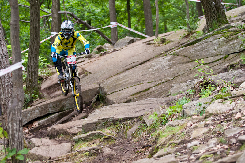 Marc Beaumont on a massive slab