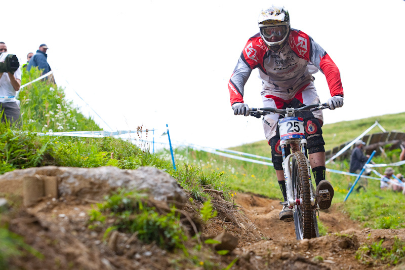 Steve Peat. 36 and kicking ass.
