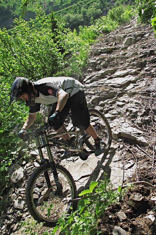 Chatel has plenty of proper terrain worthy of a proper DH race bike