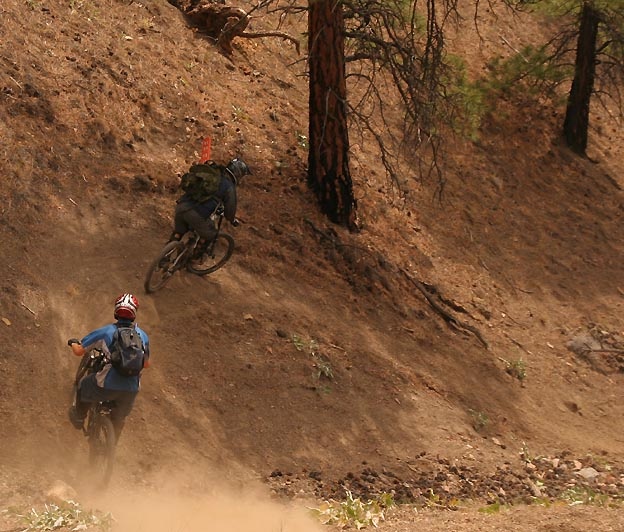 Natural half-pipe