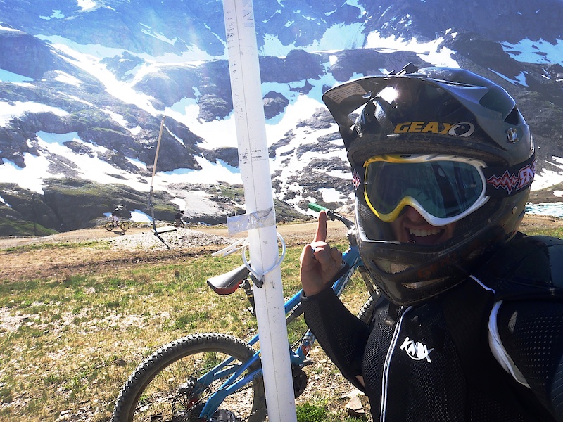 Arrived at the summit