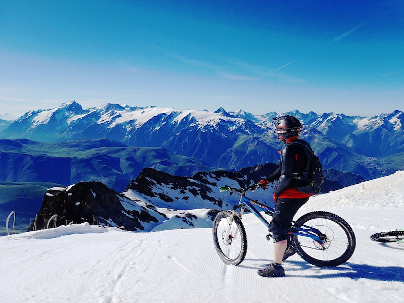 At the summit!
