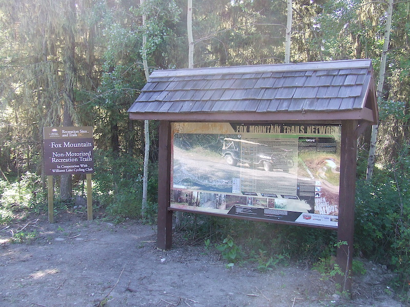 New Kiosk At Fox Mountain