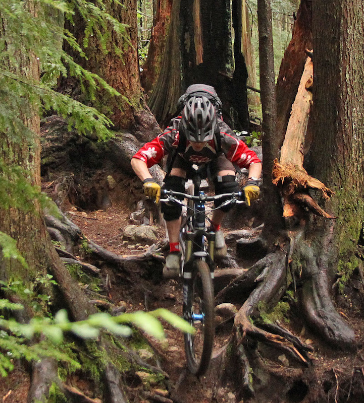 Some of the trail has easier re-routes; but the rooted tech-fest of the Shore still remains for those who can ride it