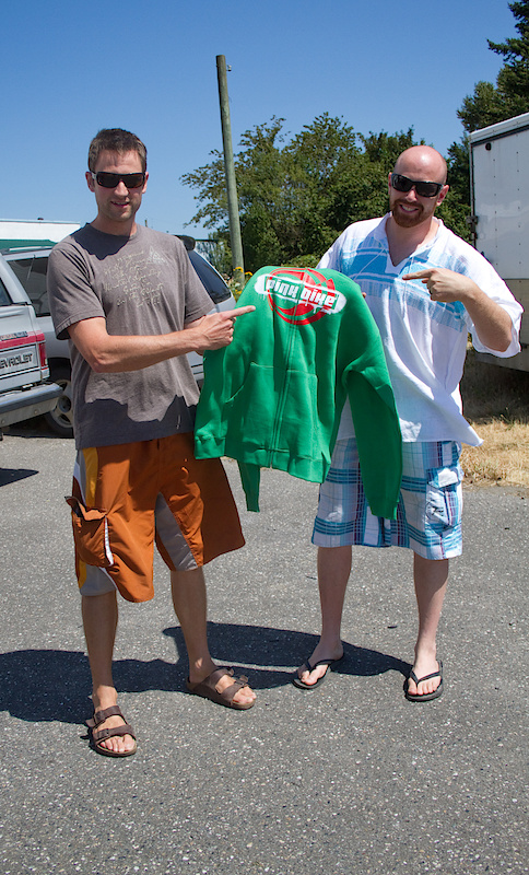 Derek Frankowski and Ryan Gibb reppin the PB