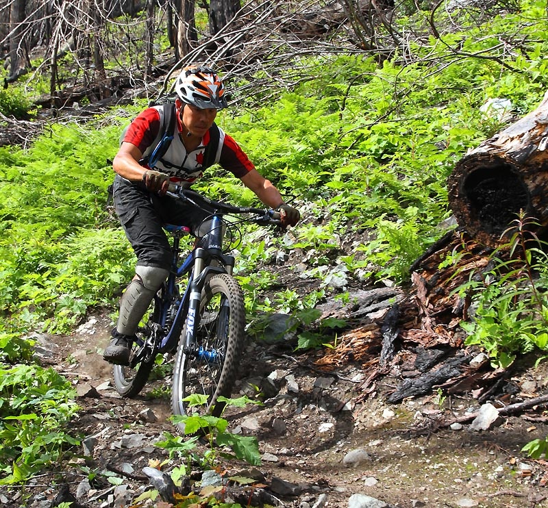 Lee on Tenquille Trail