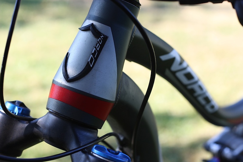 Q: Is that a tapered headtube? A: Heck yeah.