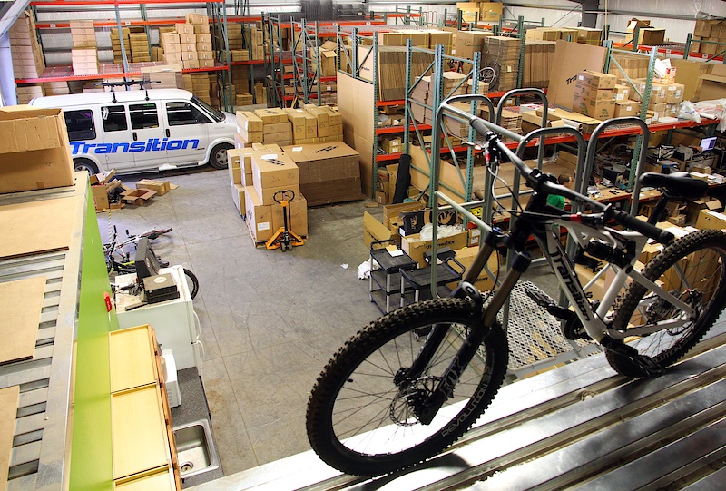 The Blindside in the TBC warehouse waiting patiently to be let out to play