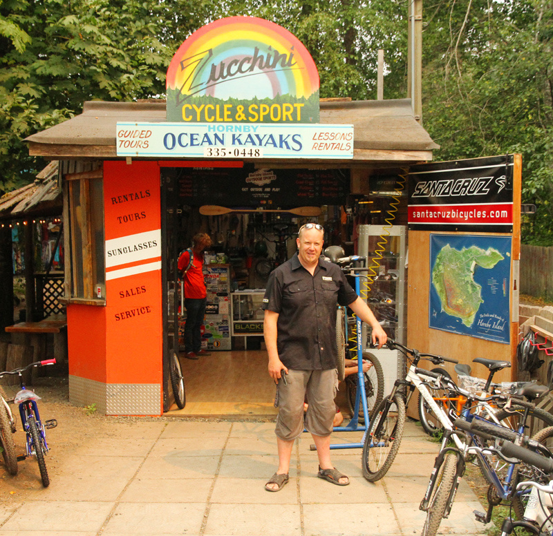 Jeremy at Zucchini Cycle and Sport