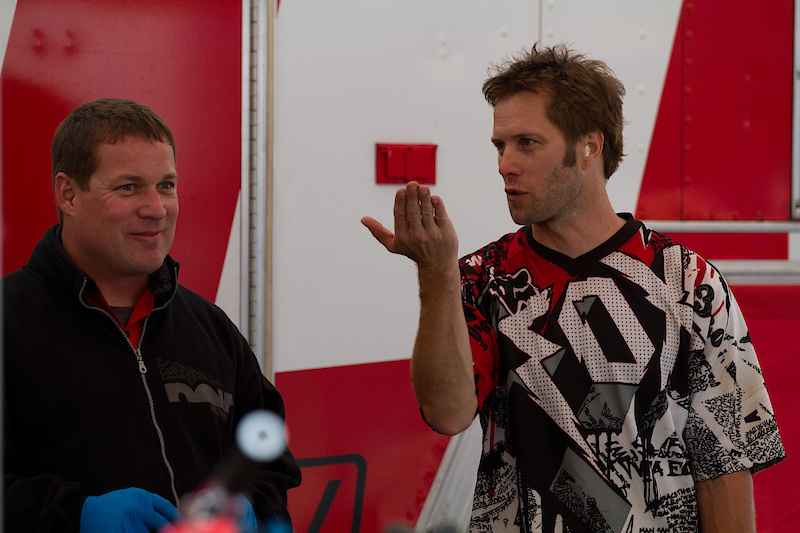 Kirt Voreis is a hand talker