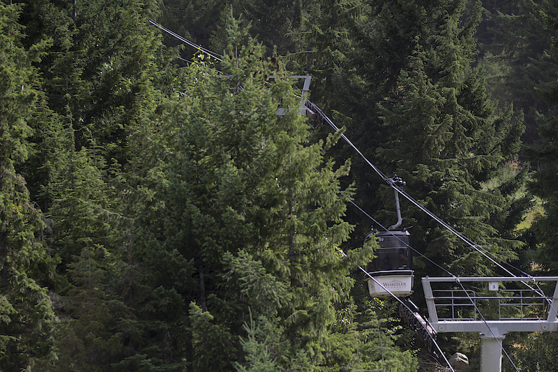 The gondolas don't stop
