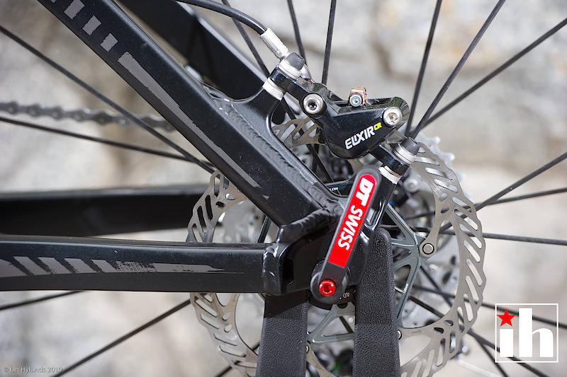Post mount rear brake
